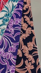 Kain Korea A-Grade Cotton Knit Printed Bidang 60 -Mikawah Textiles Kain Pasang Korea