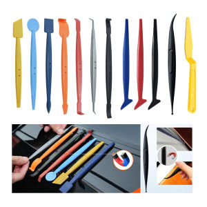 Window Tinting Tool Vinyl Wrap Magnetic Micro Stick Squeegee Corner Squeegee Curves Slot for Vehicle Wraps Wallpaper Installing