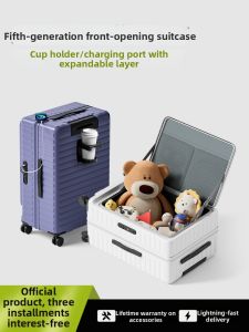 ZSO | Large Capacity Multifunctional Front Opening Travel Luggage