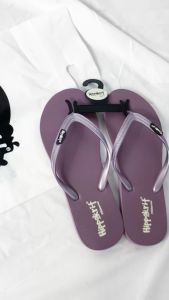 Hippokrit Sandal Jepit Wanita Mild Series Kasual bahan Karet Tebal Rubber Flip Flop Anti licin - Lilac