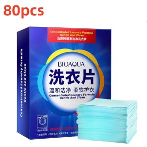 40/80Pcs Laundry Tablets: Efficient & Strong Deep Cleaning Solution