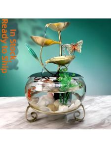 FENGHONGTAO | Water Feature Decorative Iron Home Decor