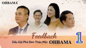 Dầu Gội Phủ Bạc - Gội là Đen Thảo Mộc OHBAMA Đơn giản Tiết kiệm [Hộp 5 hoặc hộp 10 x 1gói/25ml]