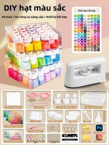 Bộ Vật Liệu DIY 221 Màu Hạt 2.6mm