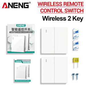 ANENG | Smart Wireless Wall Switch 50-60Hz ANENG Smart Home Push Button Transmitter Long Distance Control Interruptor Wall Panel Tools