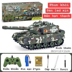 Xe tăng T90 phun khỏi bắn hạt nở điều khiển từ xa pin sạc