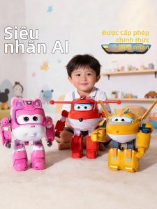 SHENMISHAONIAN | Transformable Storytelling Robot Toy for Children 3-6 Years