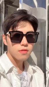 Kính mát nam NỮ (M21) Crnaira  chống tia cực tím UV400 -Kính râm phiên bản Hàn Quốc gọng vuông  thiết kế thời trang phong cách sành điệu