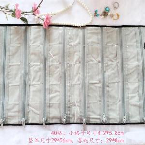 Portable Jewelry Storage Bag for Bracelets And Earrings Travel Exhibitions Convenient Carry-On Necklace Handbag Chain Bag