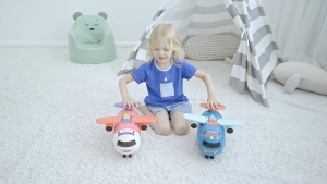 LOCAL SELLER 🇸🇬【Ready Stock】Airplane Toys For Boys Girls Childrens Toy Airplane/ Airplane Car Toy with Piggy Bank变形飞机
