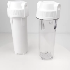 OFC ตัวกรองน้ำ ไส้กรองน้ำ 10 นิ้ว กรองน้ำประปา ตลับกรองน้ำทองเหลืองโปร่งใส