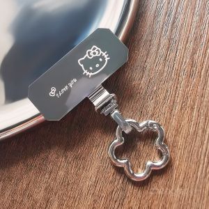 Ultra-Thin Stainless Steel Metal Mobile Phone Case Holder Clip-On Pendant Lanyard Fixed Washer Mobile Phone Ring Holder Mini