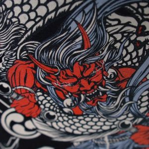 Hoodie Premium Distro Jepang Hoodie Pria Japanese Art Guntai Cloth 34