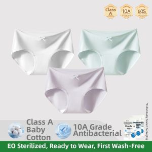 Antibacterial Seamless Cotton Briefs