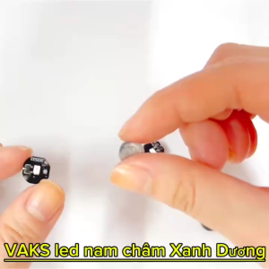 1cái Chip LED nam châm Xanh Dương nhấp nháy sử dụng cho tượng nhỏ mô hình đồ thủ công đồ chơi đồ trang trí..v.v