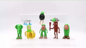 พวงกุญแจ TUNG TUNG TUNG SAHUR ไข่เซอร์ไพรส์ ด้านในมีพวงกุญแจ+การ์ดและสติกเกอร์ ที่ห้อยการ์ตูนน่