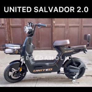 [SALE] Sepeda Listrik UNITED SALVADOR 2.0 / SE / DRESDEN 2.0 600 Watt Electric Bike