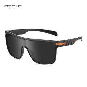 OTOHE Polarized Sunglasses Men Women UltraLight Square Oversized Mirror Sun Glasses Eyewear Frame Square Sun Glasses Travel Male Shades Brand Design Sun Glasses For Male Driving Fishing UV400 Goggles