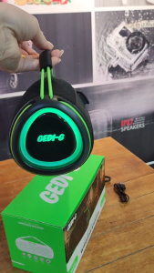 ลำโพงบลูทูธพกพา GEDI-G GD-128 เสียงดี เบสแน่น พกพาสะดวก มีไฟ