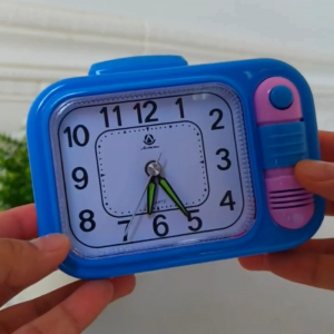Alarm Clock Analog with Backlight Snooze Loud Bell Sound Silent Quartz Bedroom Table Home Clock