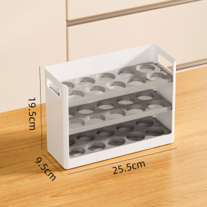 MRUN | Recommended Organizer Refrigerator Egg Storage Tray Two Use