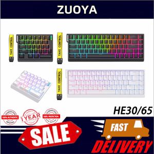 ZUOYA HE30/65 8K Magnetic Switch MechanicalKeyboard One Handed e-Sports Game Keyboard Quickly Triggers Emergency Stop
