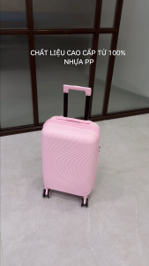 Vali Kéo MIAvn Larita LENA - Size 20/24/28 Nhựa PP Đàn Hồi Hạn Chế Bể Vỡ Khoá TSA Bảo Hành Trọn Đời