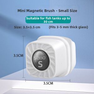 Strong Magnetic Algae Removal Fish Tank Brush Mini
