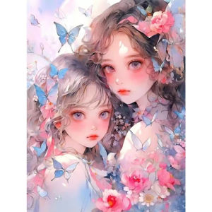 Kayou | Paint By Number Anime Woman Drawing on Canvas Acrylic Painting Art Gift DIY Pictures By Numbers Figure Kits Home Decor