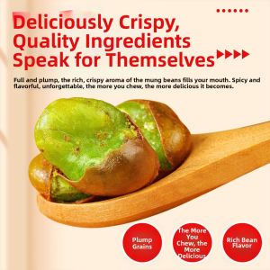 Oil Fried No-shell Spicy Beef Flavor Broad Beans