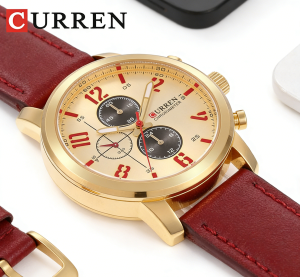 Curren 8192 8208 Sport Quartz Wristwatch Casual Fashion Waterproof Mens Big Watches Male Luminous Hands Clock Relogio Masculino