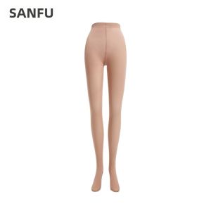 SANFU | Bare Leg Illusion Pantyhose Velvet Close-fitting Anti-run Stockings
