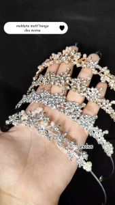 Mahkota pricess utunk pesta /mahkota bunga