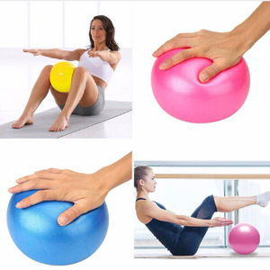 25 ซม.พิลาทิสลูกบอลโยคะสําหรับฟิตเนสยิมนาสติกการออกกําลังกาย Core Strength Training BALANCE GYM Ball อุปกรณ์ออกกําลังกายในร่ม
