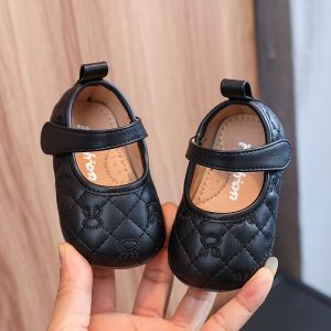 Baby Soft Sole Infant Birthday Party Toddler Shoes Girl Stylish Leather Shoes Spring & Fall New Arrival Classic Style Princess Single-Layer Shoes