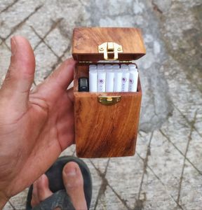 box / bungkus kayu jati serbaguna ukuran saku