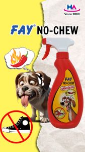 Chống Cắn Phá FAY NO-CHEW – Ngăn Chó Mèo Cắn Cào Phá Đồ Dùng Nội Thất - 300ml