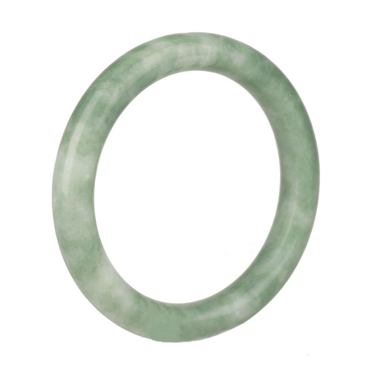Natural True Jade Bracelet Women's Mom Style Lucky Husband Safe ...