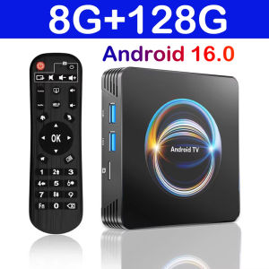 X66 TV Box Android 16 ATV RK3528 Quad Core 5G Dual Wifi 8K 4K Media Player Wifi6 TB 6.0 Ram 8GB Rom 32GB 64GB 128GB Set Top Box