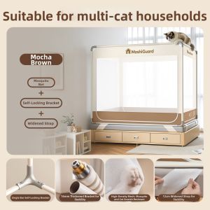 YASHU | Cat Scratch Resistant Bed Netting Anti-Mosquito