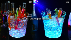 Xô Đựng Rượu LED Đổi Màu Đa Sắc Trang Trí Quầy Bar Sang Trọng