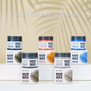 13 Colors Halloween Hair Colour Wax 50g/120g DIY Temporary Dye Hair Mud Wax Hair Colour Cream For Daily Party Cosplay Men&Women