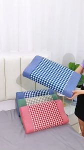 Gối cao su non đàn hồi êm mịn cao cấp chống đau mỏi cổ vai gáy kt 30x50 (nhiều màu)