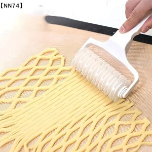 【NN74】Pastry Lattice Roller Cutter Pie Pastry Dough Fondant Pizza Cakes Cutter Roller Home Kitchen Baking Tools[J]【W4】