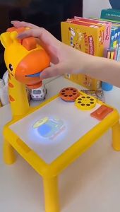 Painting Projector Toy Art Drawing Board Table Desk Educational Drawing Pad Keimav