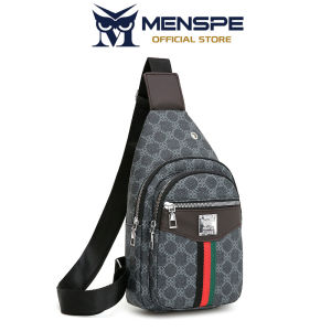 MENSPE Mens Chest Bag Fashion Cross-Body Bag Waterproof Shoulder Bag Sports Bag Large Capacity Casual Bag Messenger Bag Travel Bag Business Bag For Men