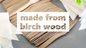 Wooden Disposable Knife [Brown] 50 or 100 pieces | Eco Knife