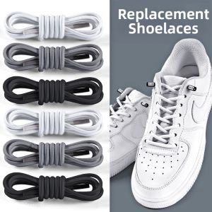 XIANZHAO | Elastic No-Tie Shoelaces for Kids and Adults White