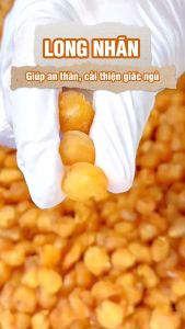 Long nhãn khô Hưng Yên 200g thơm không tẩm đường vị ngọt tự nhiên nấu chè pha trà - Lãn Ông