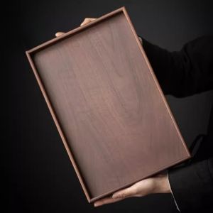 Besee | Walnut Tea Serving Tray